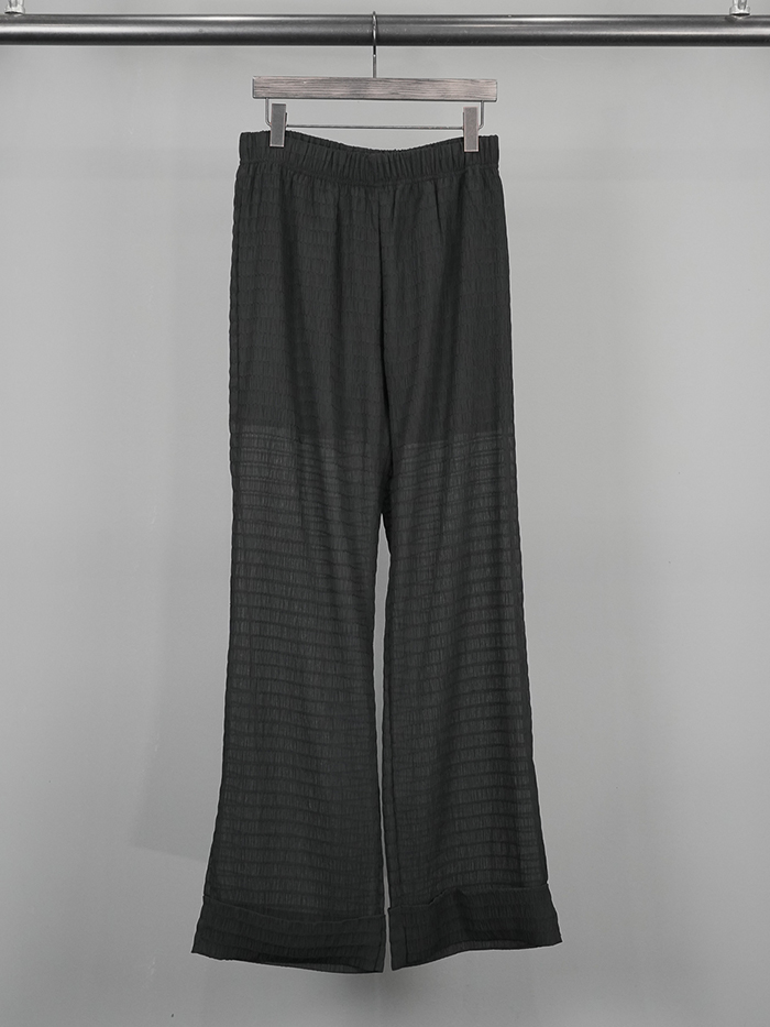 Square Roll-Up Silket Pants