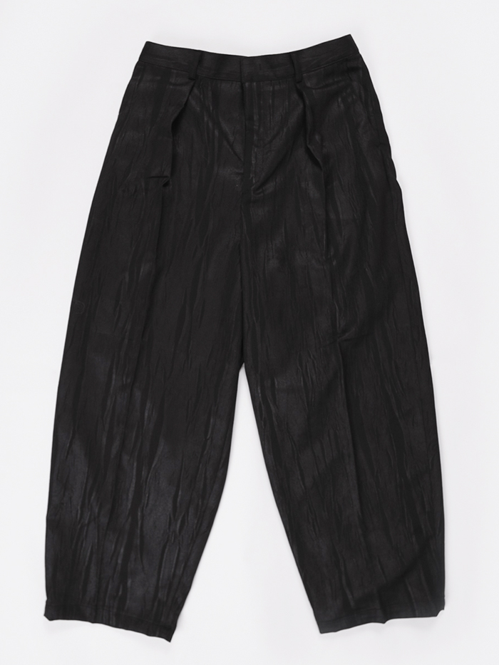 [UNISEX] Suede Crack Pattern Trousers